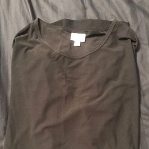 Slinky black LuLaRoe Irma-medium